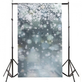 3x5FT Schneeflocke Fotografie Vinyhintergrund Bildhintergrund Studio Prop