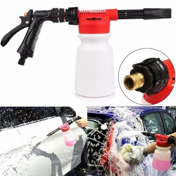 900ML Auto Reinigung Waschschaum Werkzeug Gewehr Wasser Seifen Shampoo Sprüher Unterlegscheiben Flasche