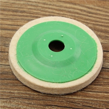 10pcs 100mm runde Wolle polieren Polieren Rad Filz Pad Puffer Discs