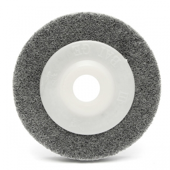 5pcs 4 Zoll Faser Polier Schleifen Scheiben stellte 100mm Metallholz Polieren Rad Auflagen ein