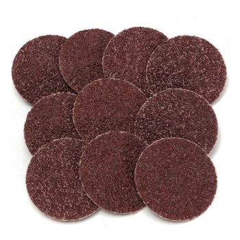 10pcs 2 Zoll 50mm 36 Korn Rollen Verschluss schleifende Disketten