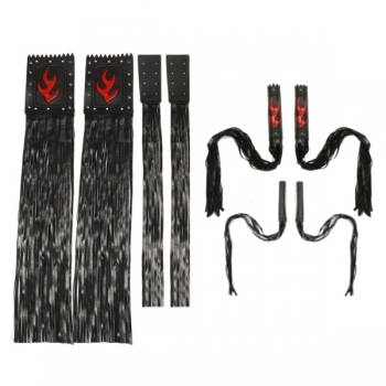 Motorradtrodelfransengriffe Hebelabdeckung Leder Für Harley Chopper Kreuzer