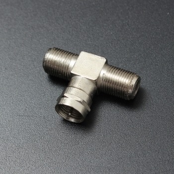 2 Wege F-Typ Splitter Kombinierer TV Virgin Kabel Sky Satellite Freeview Silber