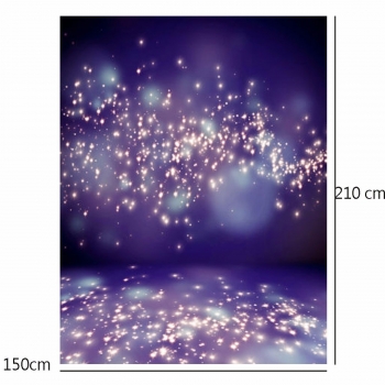 5x7ft Purple Fantasy Halo Backdrop Studio Vinyl Hintergrundbildhintergrund