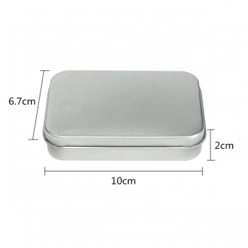 Metall Zinn Flip Storage Box Case Organizer für RC Modelle