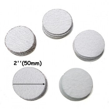 50pcs 2 Zoll 50mm Schleifscheiben 60 bis 400 Körnung Schleifen Polierpads gesetzt