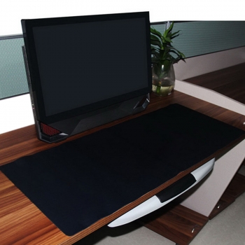 900x400x2mm Super große schwarze Anti-Rutsch Gaming Maus Pad Tastatur Mat