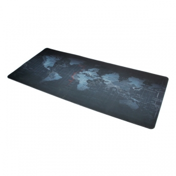 900x400x3mm Übergroße dickere rutschfeste Unterseite Weltkarten-Mausunterlage Matte für Laptop-Computer
