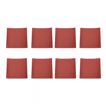 8Pcs DIY rotes Fisch-Kleberpapier für elektrische 18650 Batterie-isolierende Abdeckung