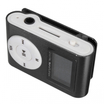 Mini USB Klammer MP3 Musik Medien Spieler LCD Schirm Unterstützen 32GB Mikro SD TF Karte