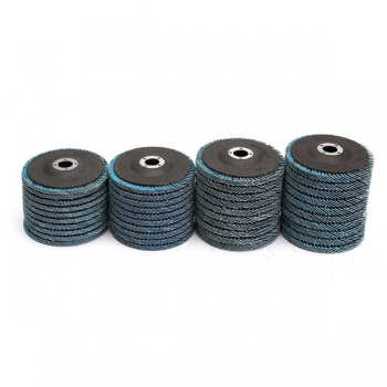 10pcs 4 Zoll 40/60/80/120 Korn Klappe Scheibe Schleifen Schleifen Räder