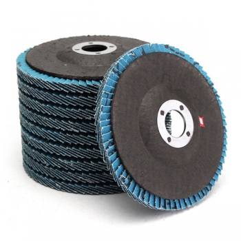 10pcs 4 Zoll 40/60/80/120 Korn Klappe Scheibe Schleifen Schleifen Räder