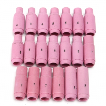 62Pcs Schweißbrenner 10N Serie Collet Körper Keramikdüsen für WP-17 18 26