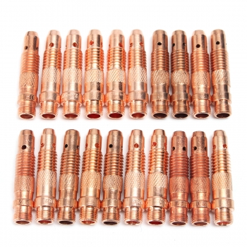 62Pcs Schweißbrenner 10N Serie Collet Körper Keramikdüsen für WP-17 18 26