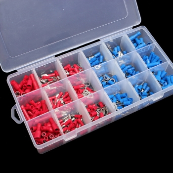 Excellway® EC14 360Pcs Isolierdraht Steckverbinder HRV HSV HBV Cord Pin End Klemmen