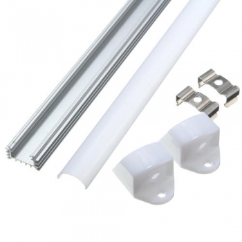 30CM XH-062 U-Stil Aluminium-Kanal-Halter für LED-Streifen Licht Bar Unter Schrank Lampe Beleuchtung