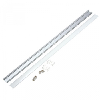 30 / 50CM XH-U5 U-Art Aluminiumkanal-Halter für LED-Streifen-Licht-Stab unter Kabinett-Lampen-Beleuchtung