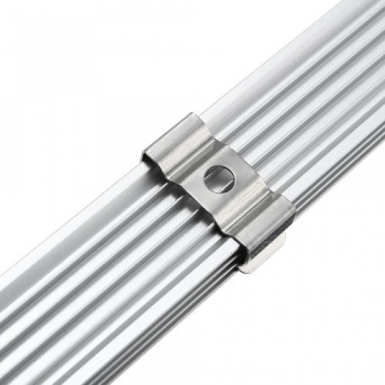 50CM XH-062 U-Art Aluminiumkanal-Halter für LED-Streifen-Licht-Stab unter Kabinett-Lampen-Beleuchtung