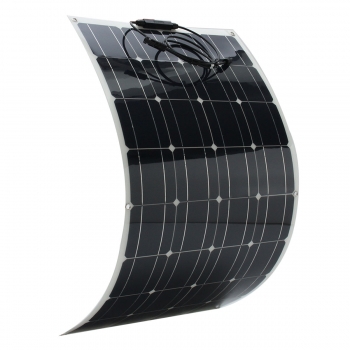 Elfeland 18V 100W Panel Sonnenkollektoren Solarmodul Solamodul Semi Flexible Mono