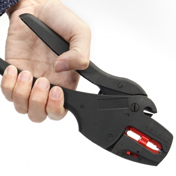 FS-D3 Federstahl Selbstausrichtende isolierte Abisolierzange Cutter 0,08-6mm²