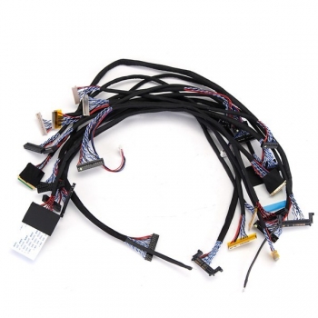 14Pcs Universal FPC / LVDS Anzeigen-Kabel-Unterstützung für 10-65 Zoll-Schirm LCD-Steuerpult-Brett