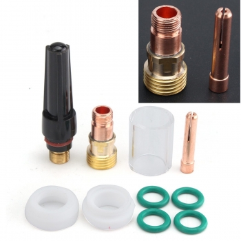 10 Stücke WIG Schweißpistole Zubehör 1,6 MM Düse Glasabdeckung für WP-17/18/26 1/16