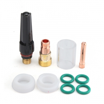 10 Stücke WIG Schweißpistole Zubehör 1,6 MM Düse Glasabdeckung für WP-17/18/26 1/16