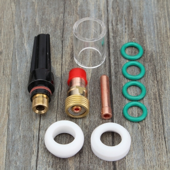 WIG-Schweißpistole Zubehör 2.4MM Düsenglasabdeckung für WP-17/18/26 3/32