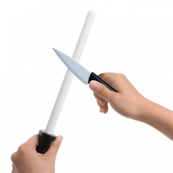 13 Zoll Keramik Schärfstange Stick Messer Schärfer mit ABS Griff