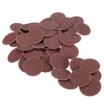 50pcs 2 Zoll 80 Grit Roll Lock Schleifen Disc Schleifmittel Pads