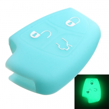 Silikon 3 Knopf Auto Fernschlüssel Fob Case Cover für Benz CL500 CLK320 SLK55