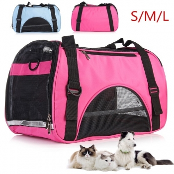 Pet Carrier Haustier Reise Portable Bag Carrier Soft Side Taschen für Hunde und Katzen