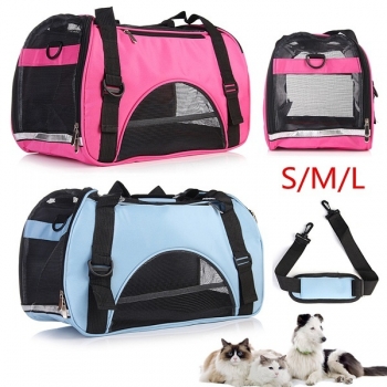 Pet Carrier Haustier Reise Portable Bag Carrier Soft Side Taschen für Hunde und Katzen