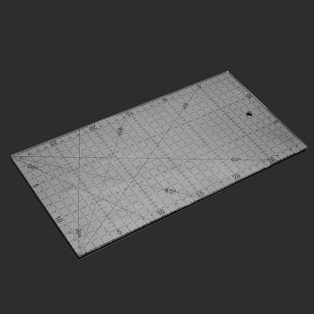 Quilten Nähen Patchwork Fuß Ausgerichtetes Lineal Raster Schneiden Schneider Handwerk Skala