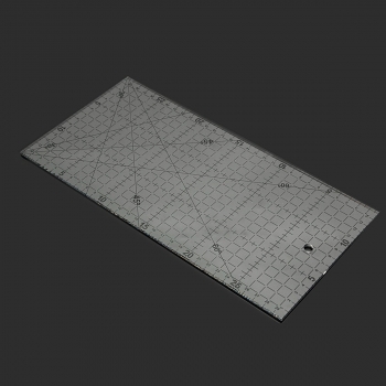 Quilten Nähen Patchwork Fuß Ausgerichtetes Lineal Raster Schneiden Schneider Handwerk Skala