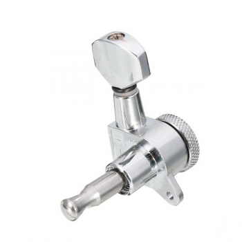 6Pcs Gitarren-Schnur-abstimmende Stöpsel-verriegelnde Stimmer-Schlüssel-Maschinen-Kopf-Satz