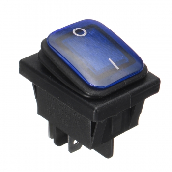 An aus-On 4 Pin 12V LED Light Rocker Toggle Latching Schalter Wasserdicht für Auto Boot