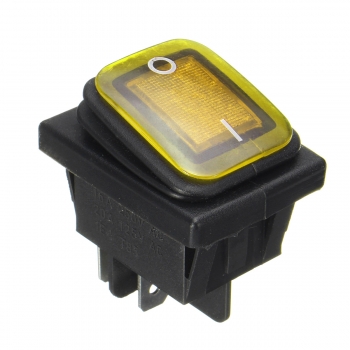 An aus-On 4 Pin 12V LED Light Rocker Toggle Latching Schalter Wasserdicht für Auto Boot