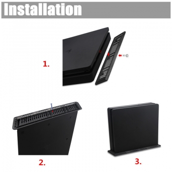 IV-P4S006 Vertikaler Stand Dock Mount Cradle Halter für P4 Slim Gaming Konsole