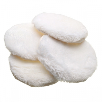 5pcs 7 Zoll polierte weiche Wollmütze mit Befestigungs-Radauflage-Polierwerkzeug