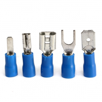 Excellway® 280Pcs Verschiedene isolierte elektrische Drahtklemmen Crimpverbinder Set Satz