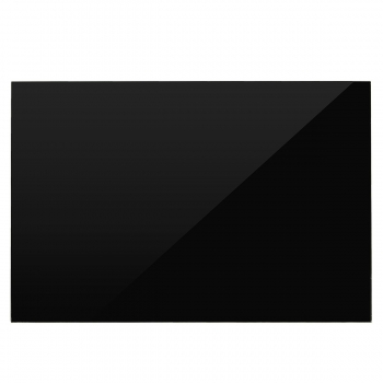 1-Ply Gitarren Bass Pickguard Plate Blank Material Schwarz