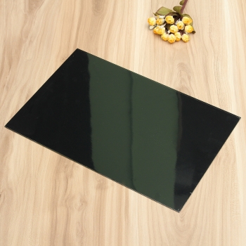 1-Ply Gitarren Bass Pickguard Plate Blank Material Schwarz