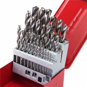 38pcs 1-13mm HSS-Spiralbohrer-Satz mit Fall