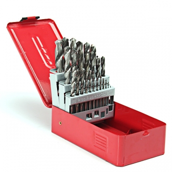 38pcs 1-13mm HSS-Spiralbohrer-Satz mit Fall