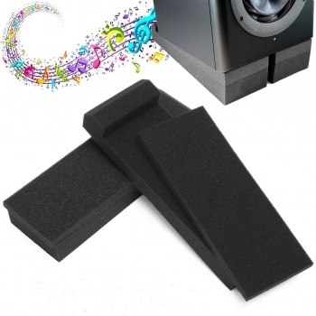 Ein Paar Studio Monitor Lautsprecher Schaum Isolation Pads Neu