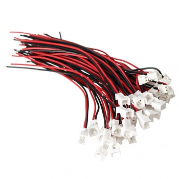 Excellway® 20Pcs JST 2P Innengewinde mit 80mm Standarddrähten