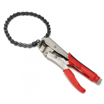 9inch verstellbarer Stahl Verschluss Kette Klemme Zange Schraubstock Werkzeug für Ölfilter