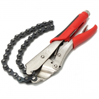 9inch verstellbarer Stahl Verschluss Kette Klemme Zange Schraubstock Werkzeug für Ölfilter