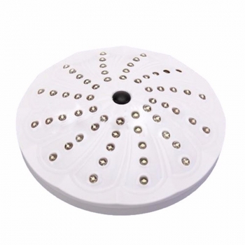 Tragbare UFO 60 LED Camping  Licht 3  Modus Laterne Fackel Runde weiße Lampe